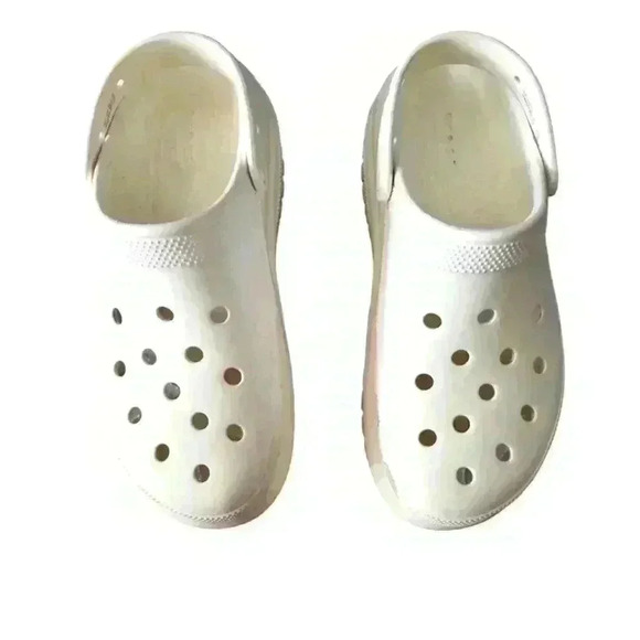 Crocs Classic Unisex White Mega Crush Clog 10 W 8 M - Picture 2 of 14